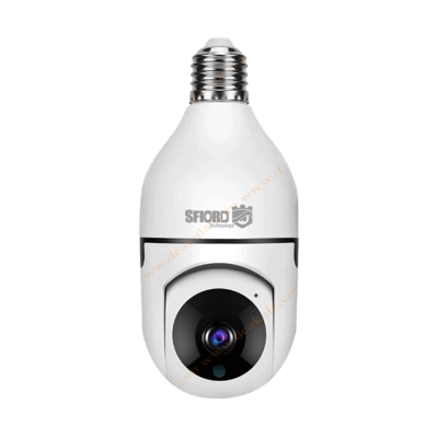 دوربین مداربسته تحت شبکه اسفیورد مدل Y335 با نصب سرپیچ لامپ